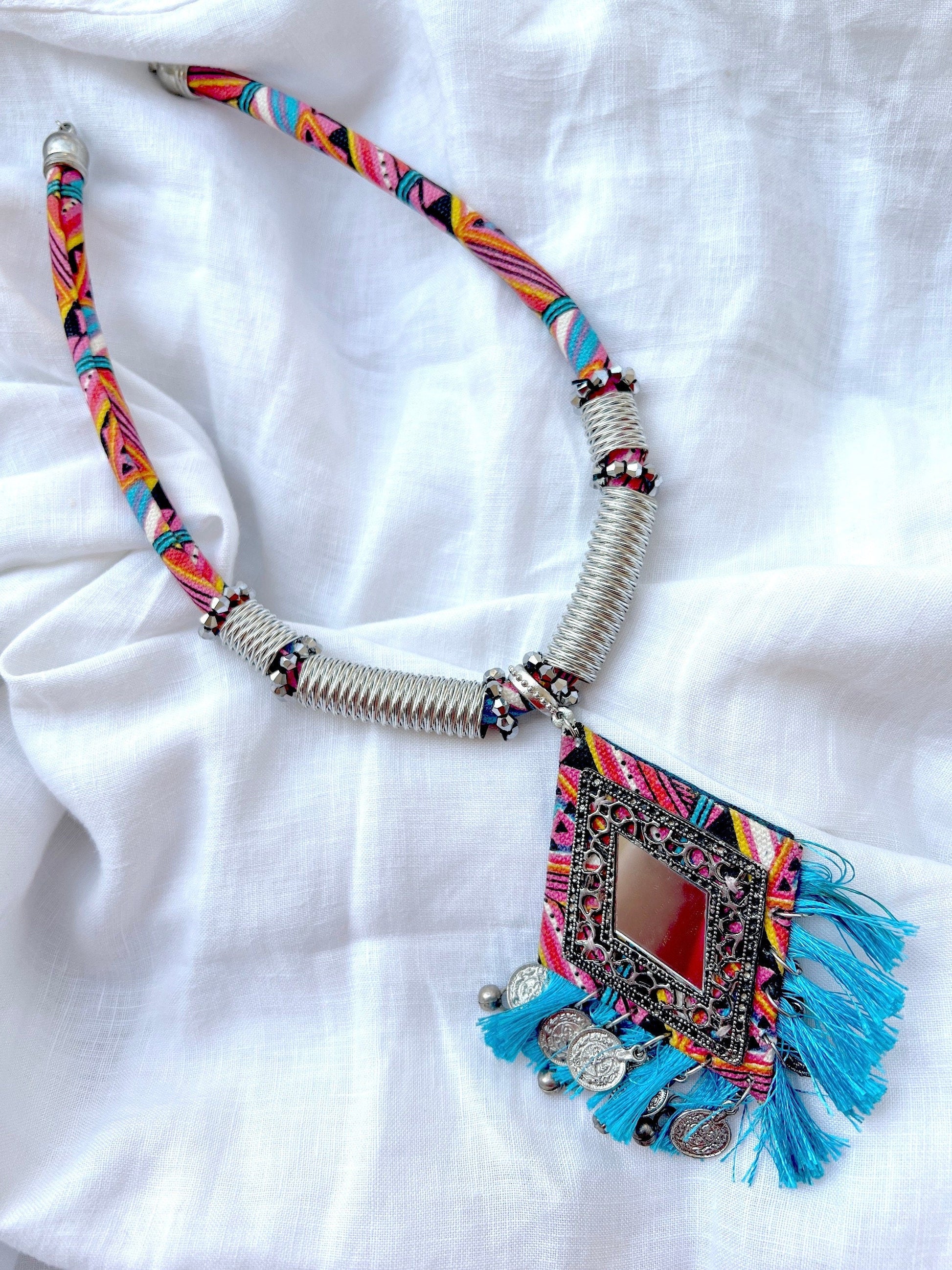 The Enache Silver Oxidized Gypsy Necklace TheEnache