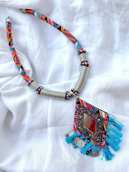 The Enache Silver Oxidized Gypsy Necklace TheEnache