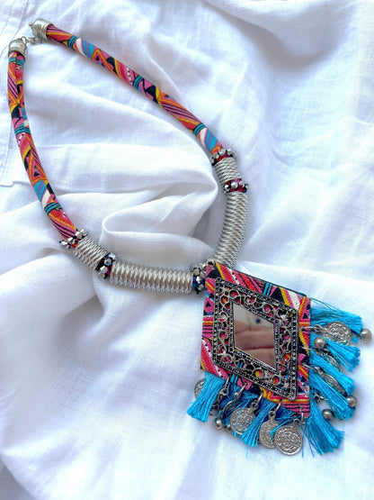 The Enache Silver Oxidized Gypsy Necklace TheEnache