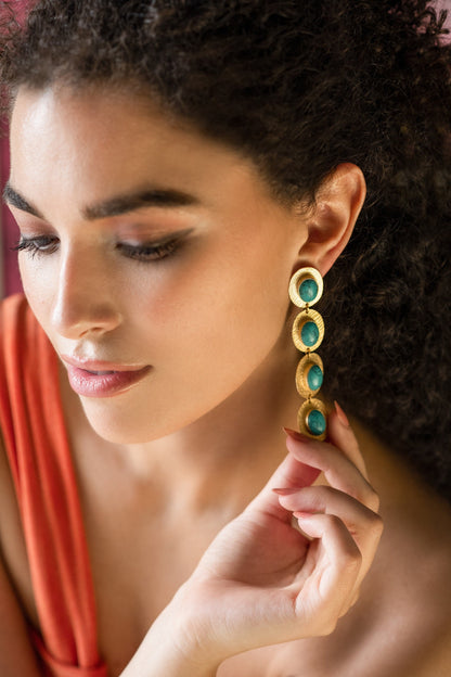 The Enache Turquoise Fun Earrings TheEnache