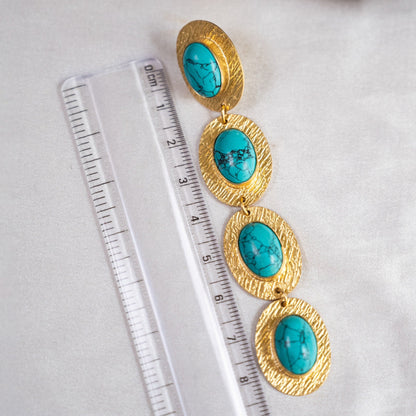 The Enache Turquoise Fun Earrings TheEnache