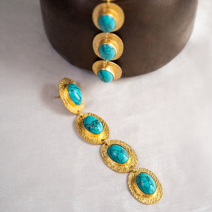 The Enache Turquoise Fun Earrings TheEnache