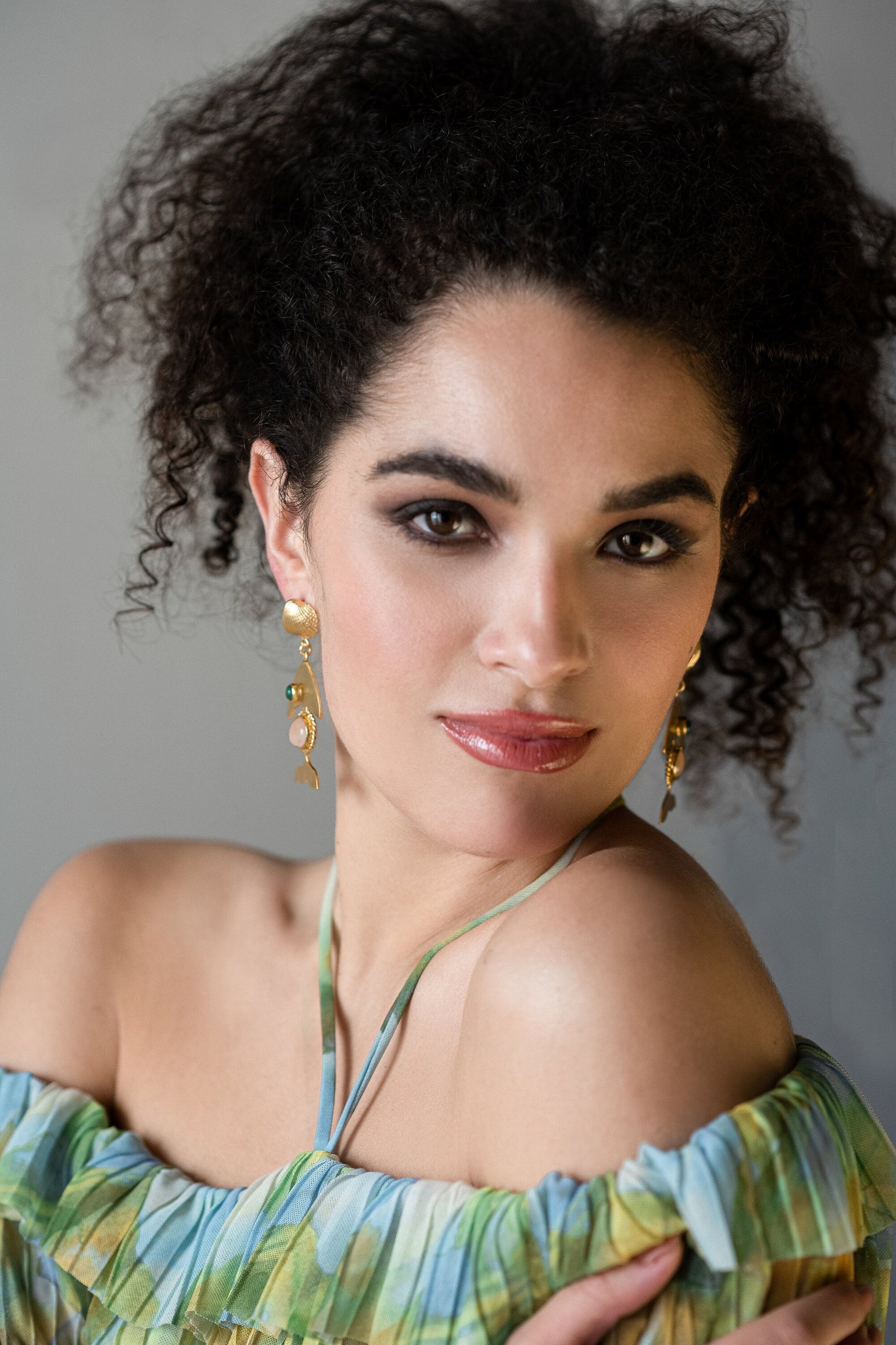 The Enache Vermeil Seashell Fish Earrings TheEnache